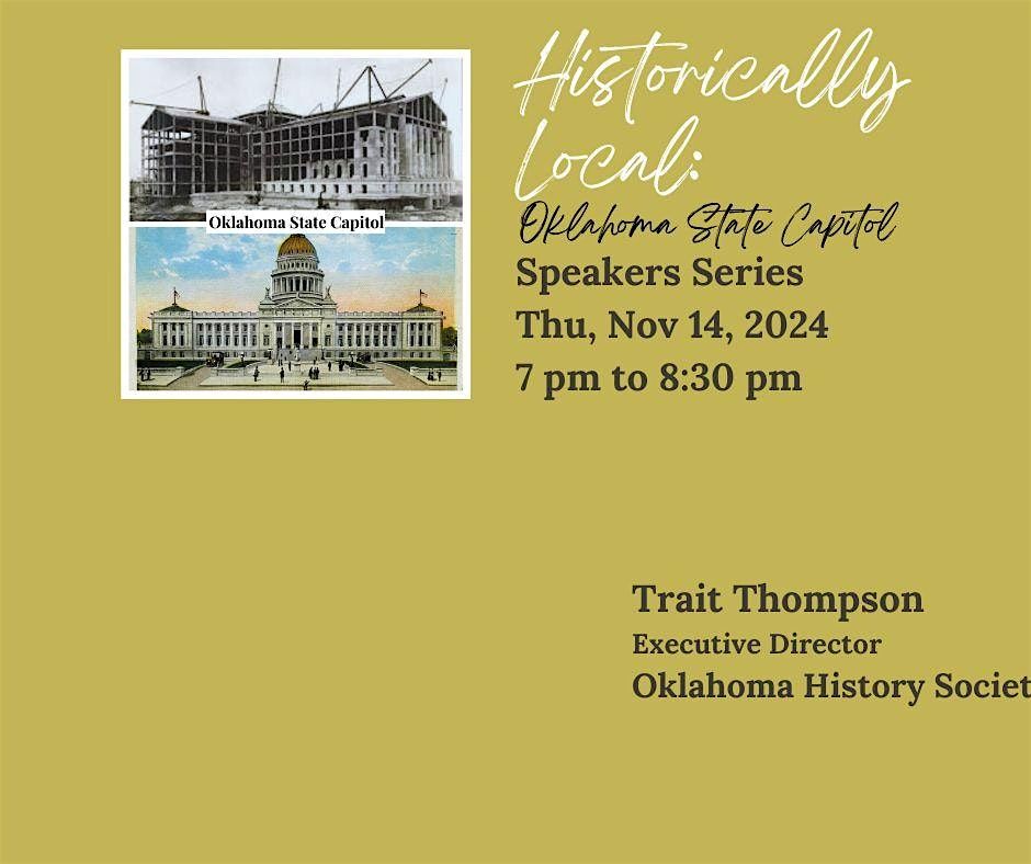 Historically Local:  Oklahoma State Capitol