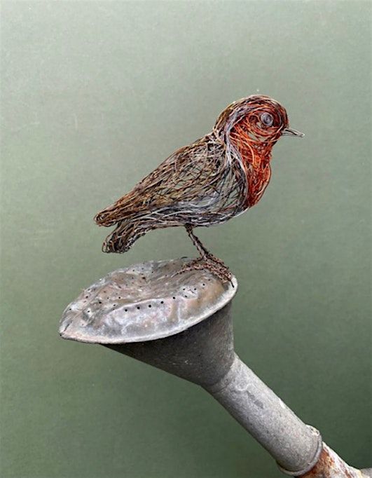 Paul Green Wild Wire workshop - Christmas Robin (ECC2806)