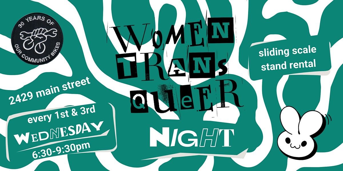 Women Trans Queer Night DIY Bike Repair & Workshops