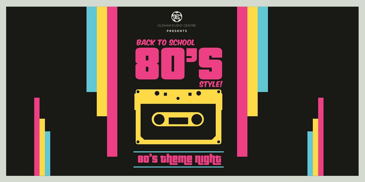 Back to the 80's Night