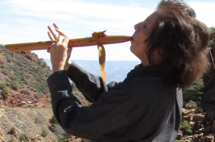 Learning to Play the Native American Flute with Nathan Tsosie and Sherry Vames