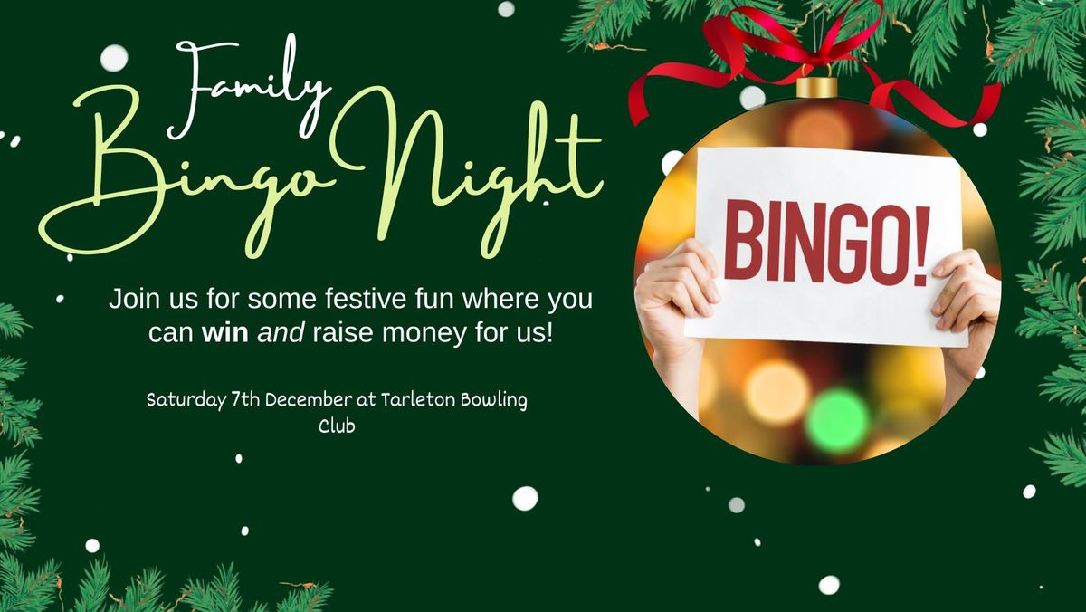 Festive Family Bingo Night