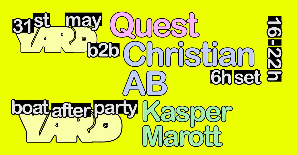 YARD 2025 \/ Quest b2b Christian AB + Kasper Marott 