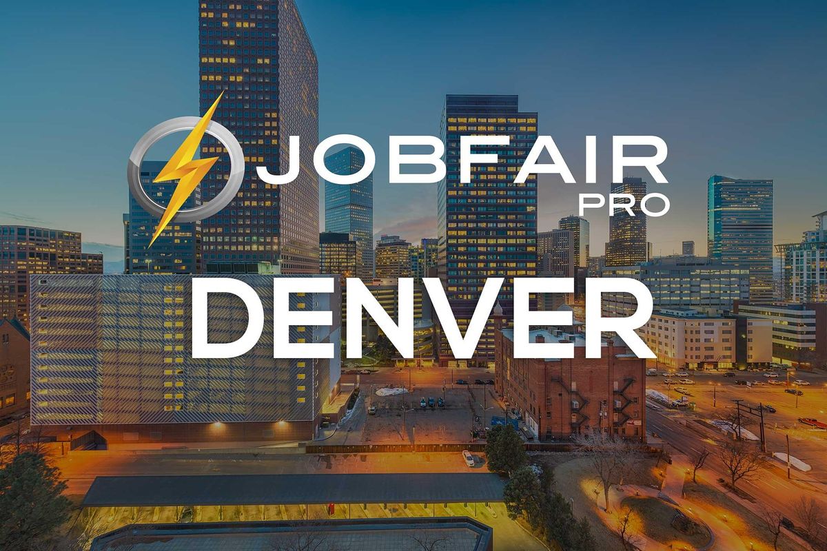 Denver Virtual Job Fair September 23, 2021