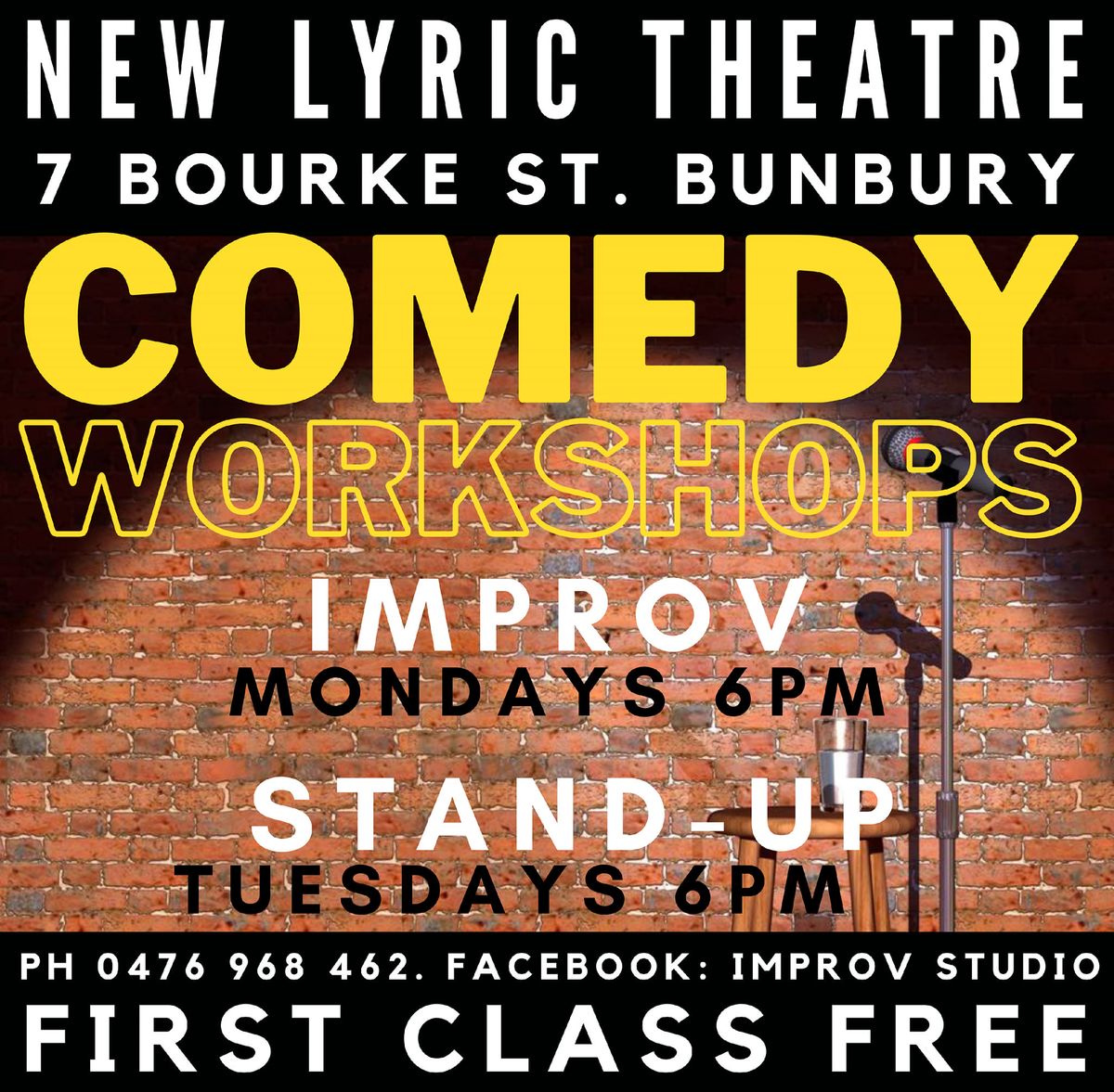 Open Mic Comedy @ New Lyric Theatre