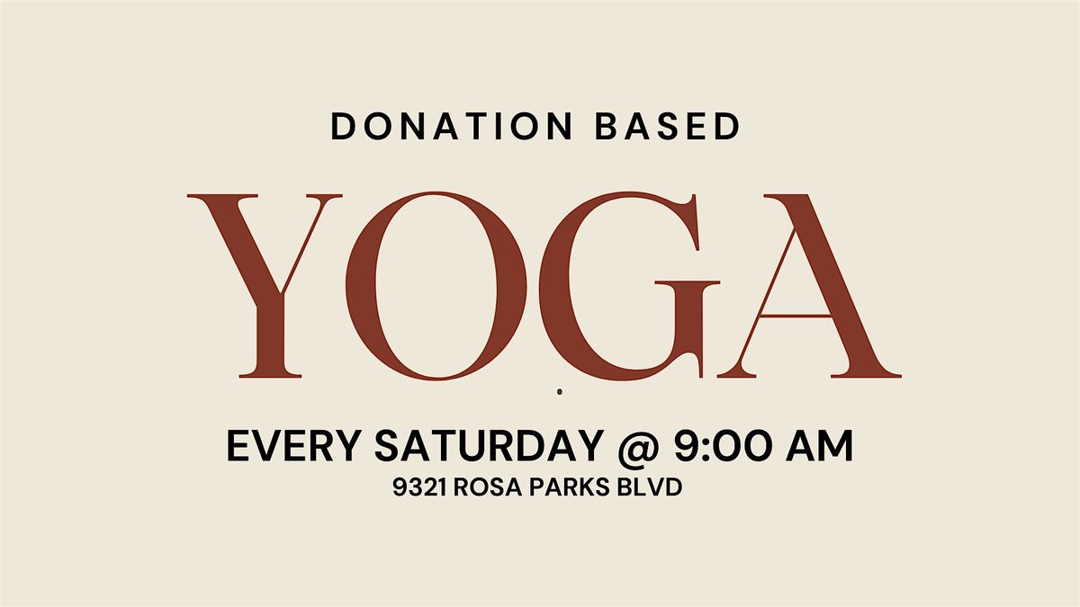 Donation Based Yoga @ The Congregation