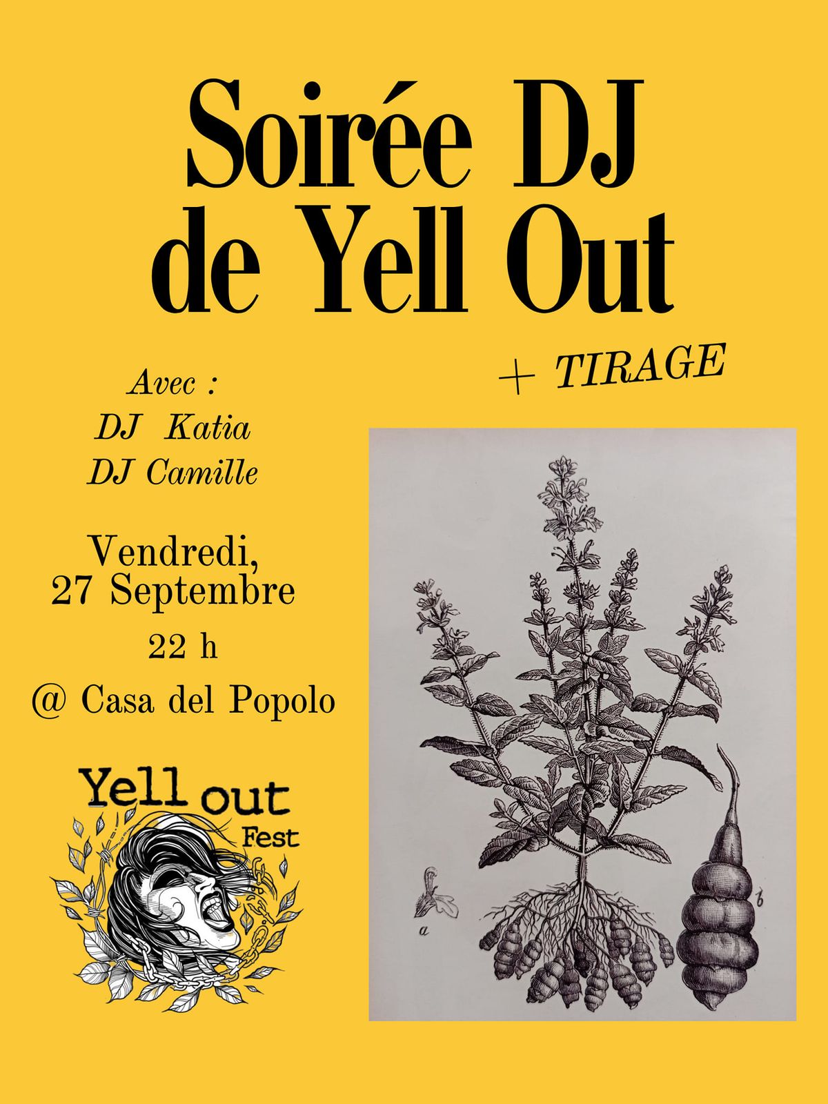 Soir\u00e9e DJ de Yell Out