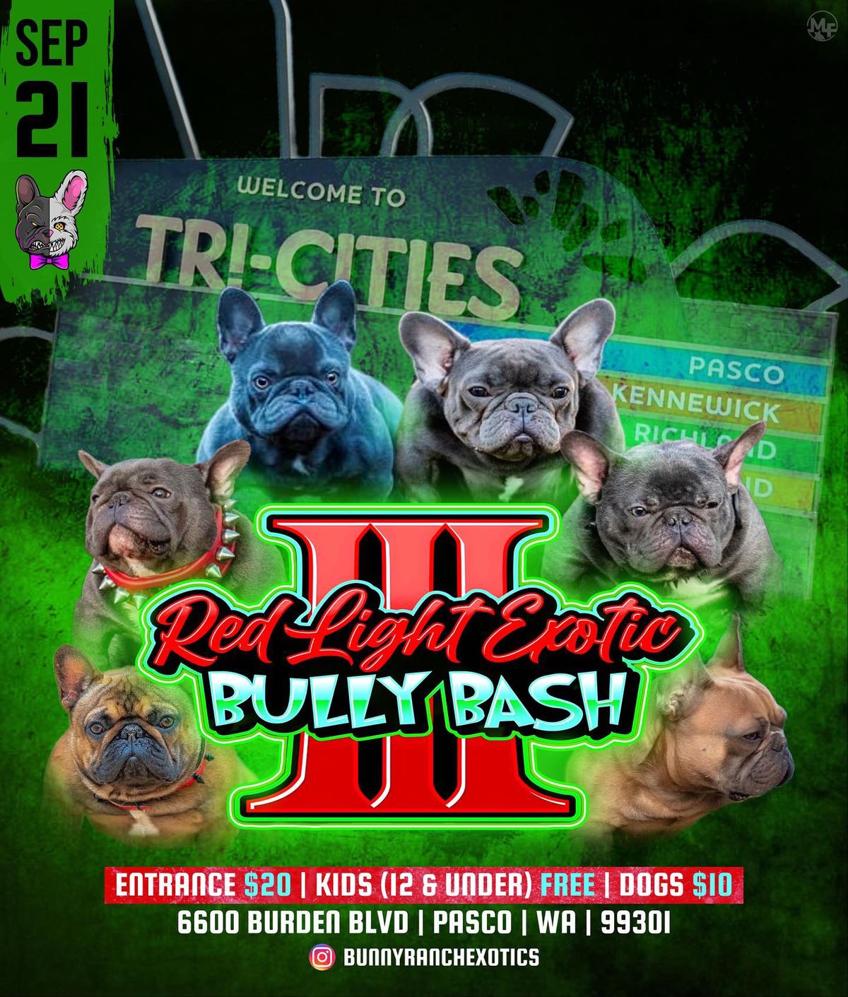 Red Light Exotic Bully Bash 3