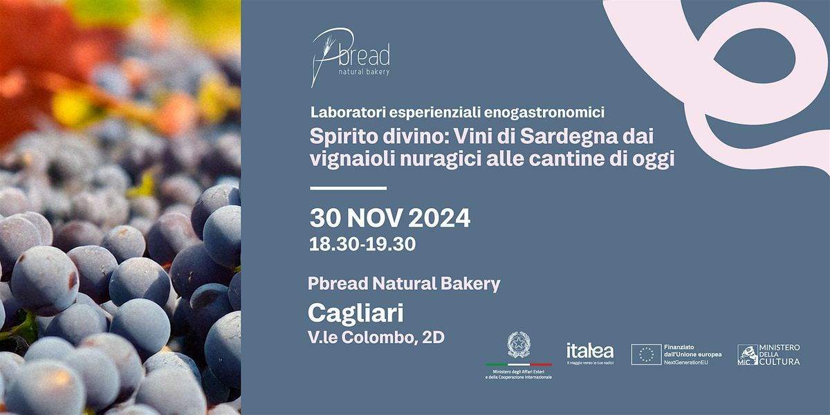 Vini di Sardegna - laboratorio esperienziale enogastronomico