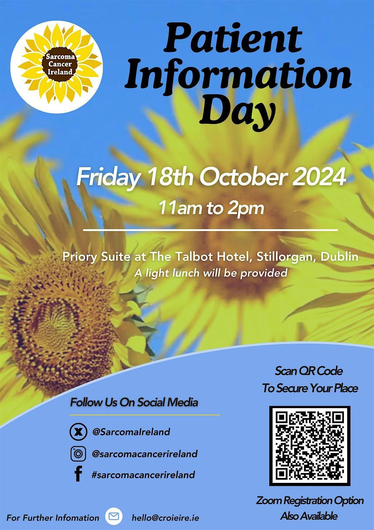 Irish Sarcoma Group Patient Information Day