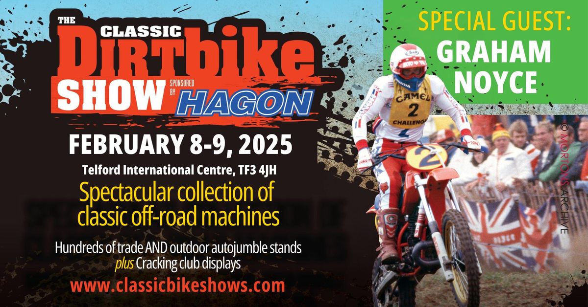 The Classic Dirt Bike Show sponsored by Hagon 2025