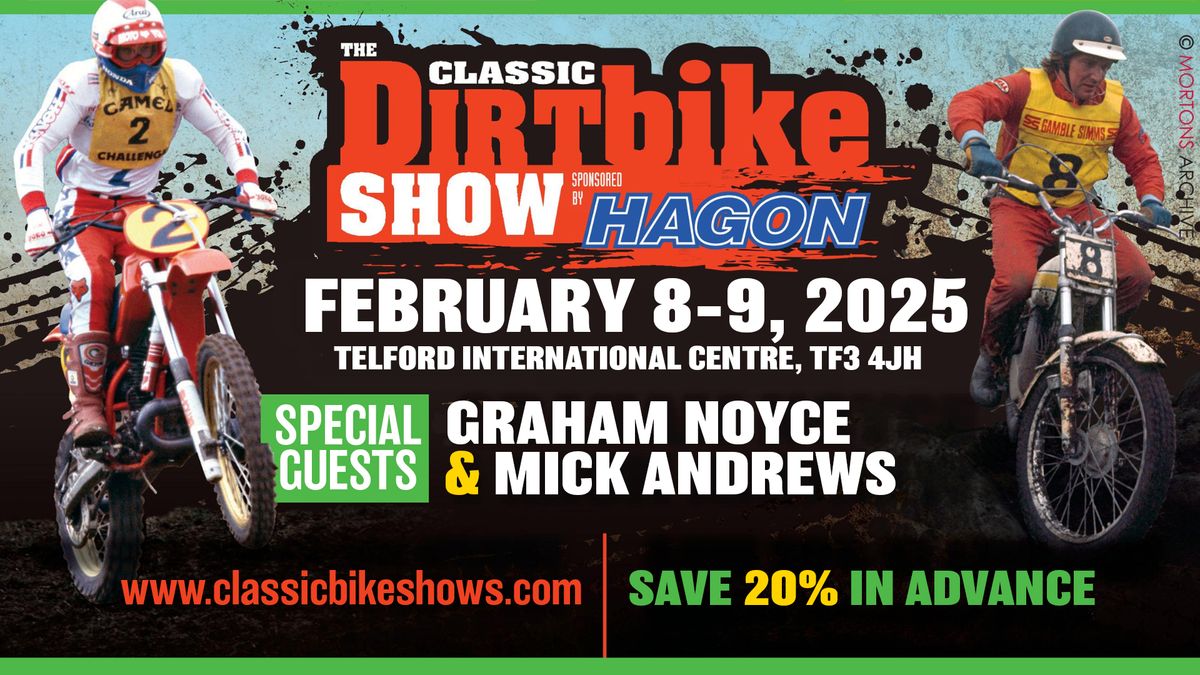 The Classic Dirt Bike Show sponsored by Hagon 2025