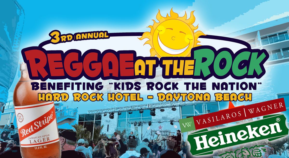 Reggae At The Rock 2023, Hard Rock Hotel Daytona Beach, 1 April to 2 April