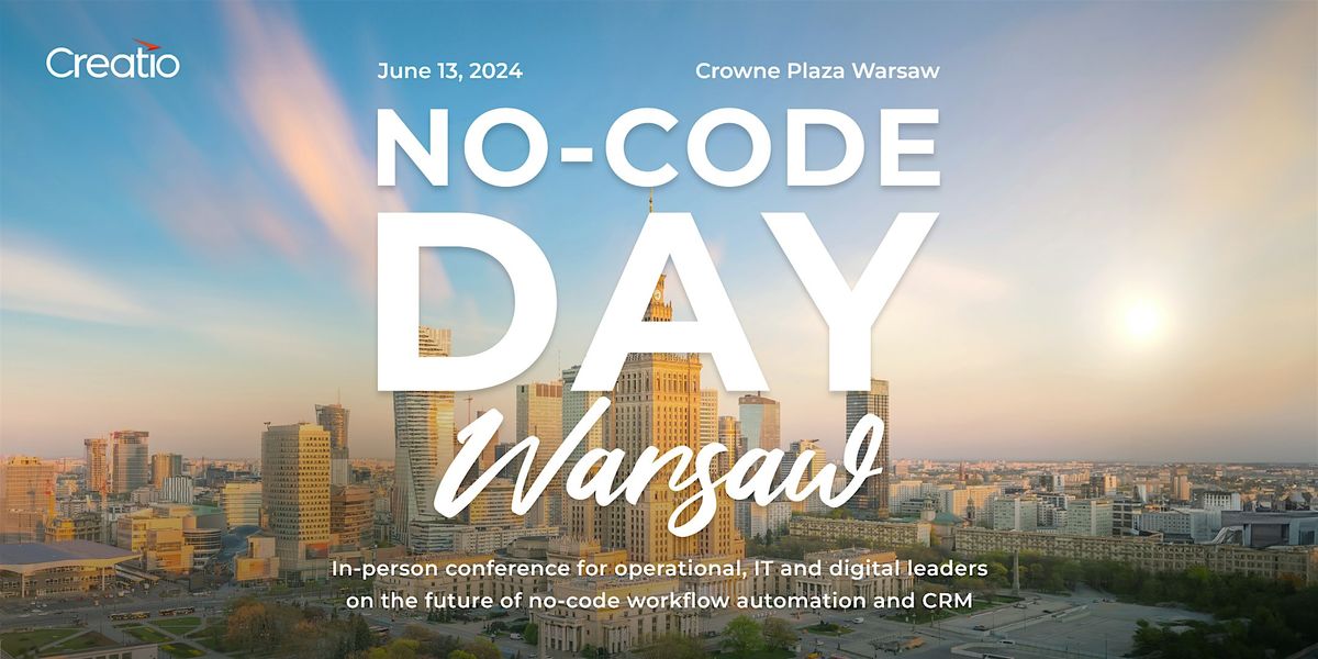 No-Code Day Warsaw