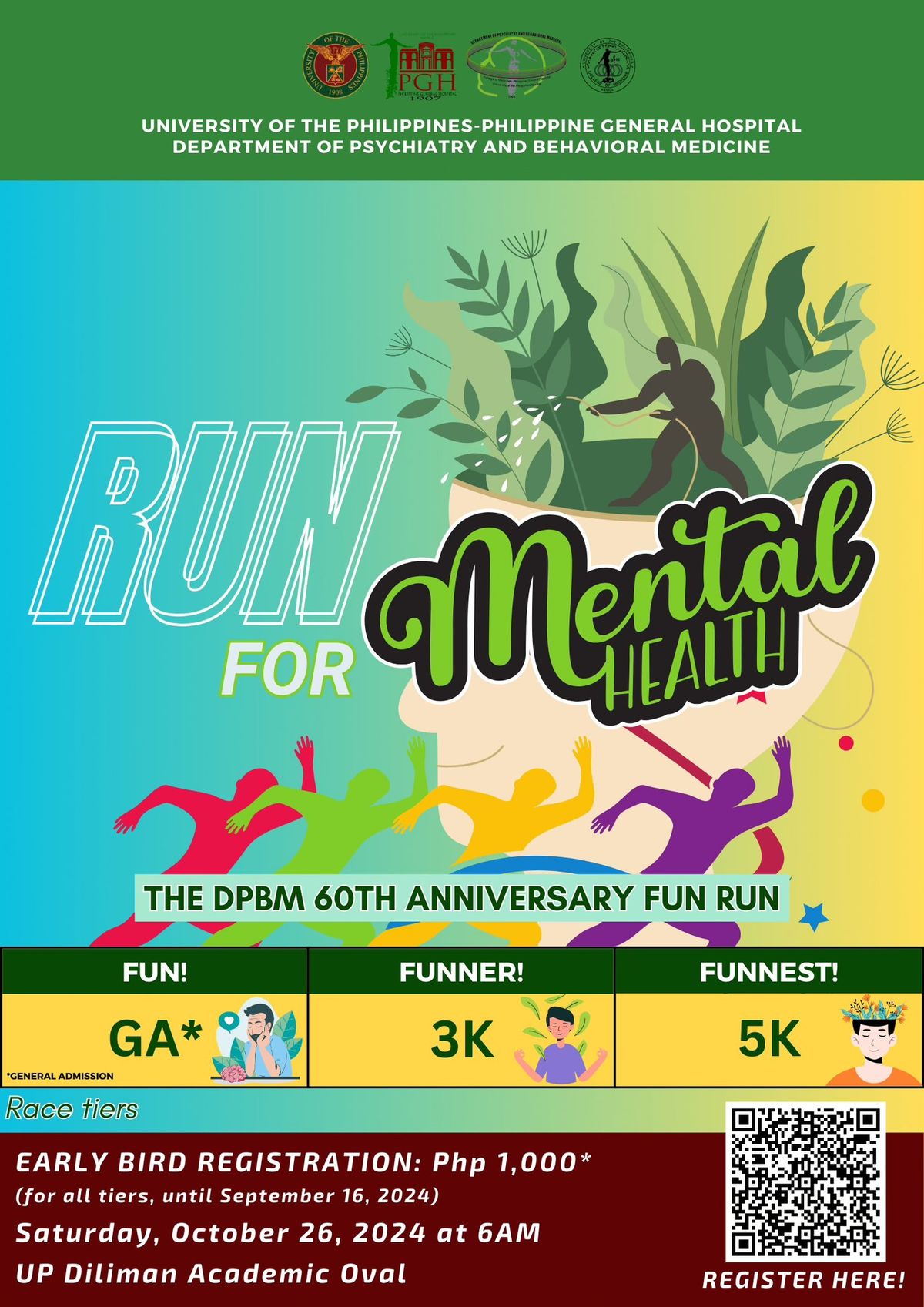 Run for Mental Health: The UP-PGH Department of Psychiatry and Behavioral Medicine Fun Run