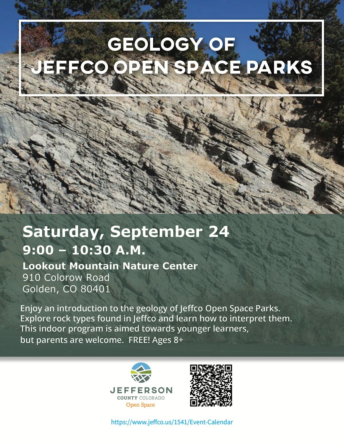 Geology of JeffCo Open Space Parks