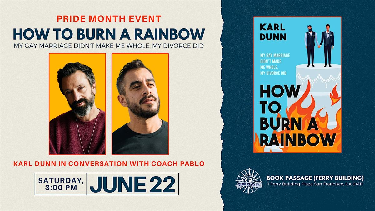 Pride Month Author Event - How To Burn a Rainbow