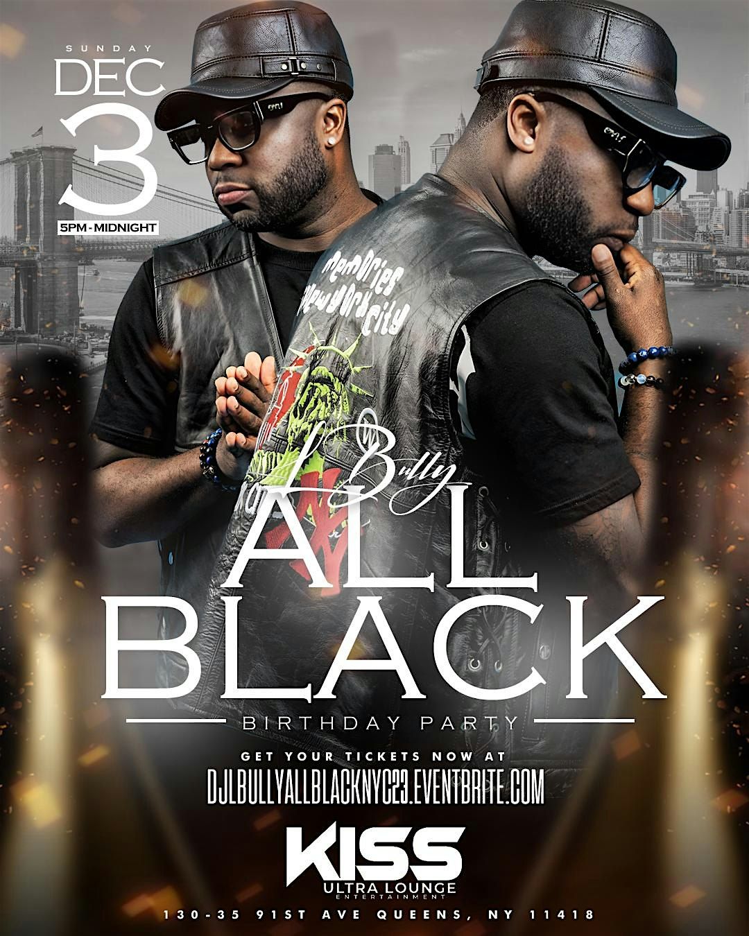 Dj L Bully All Black 2024