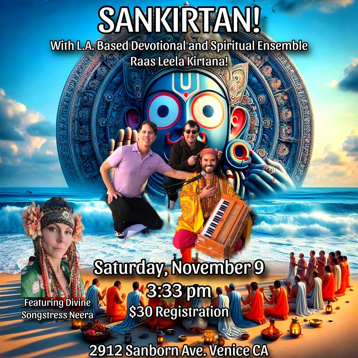 SANKIRTAN WITH RAAS LEELA KIRTANA!