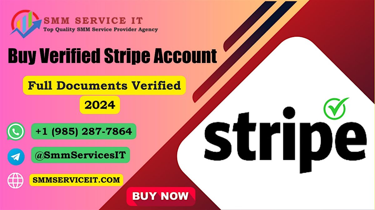 100% Safe place to Buy Verified Stripe Accounts