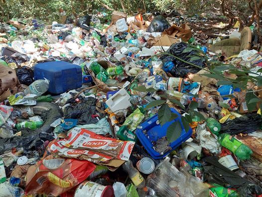 Morgan Hill Road Illegal Dump Site Cleanup Part 2 Broad River Fire Rescue Fairview 2 October 2021