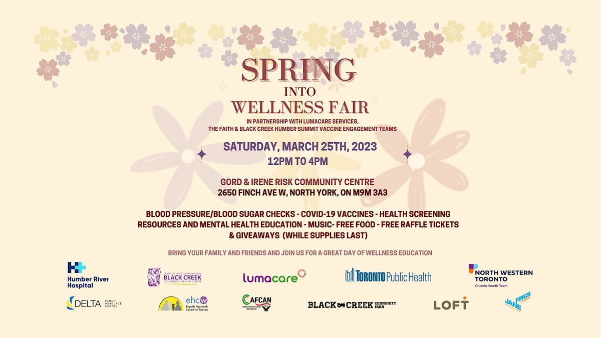 Spring into Wellness Fair