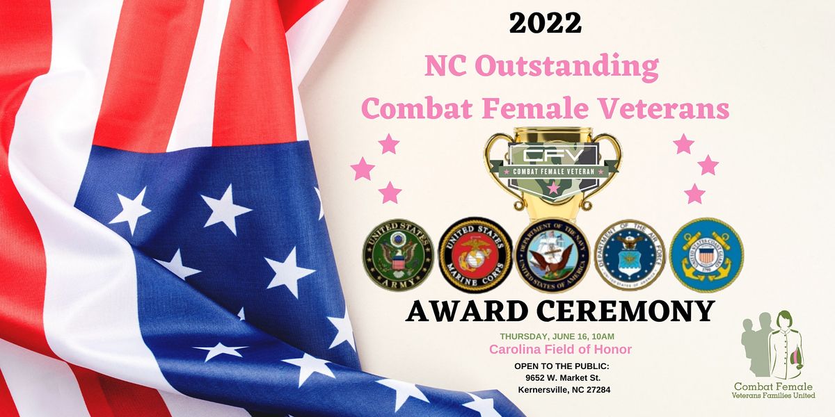 2022 NC Outstanding Combat Female Veterans Award Ceremony