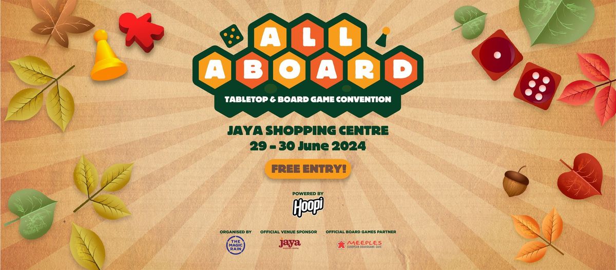 All Aboard: Tabletop & Board Game Convention