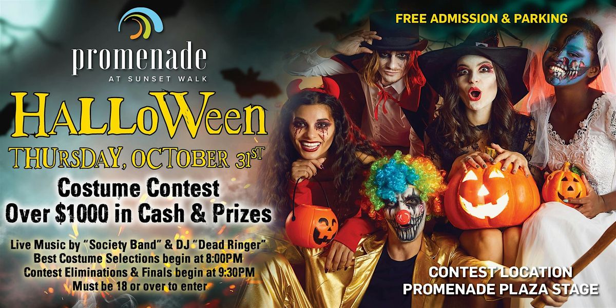 Promenade 2nd Annual Halloween Costume Contest \/ $1000's in Cash & Prizes