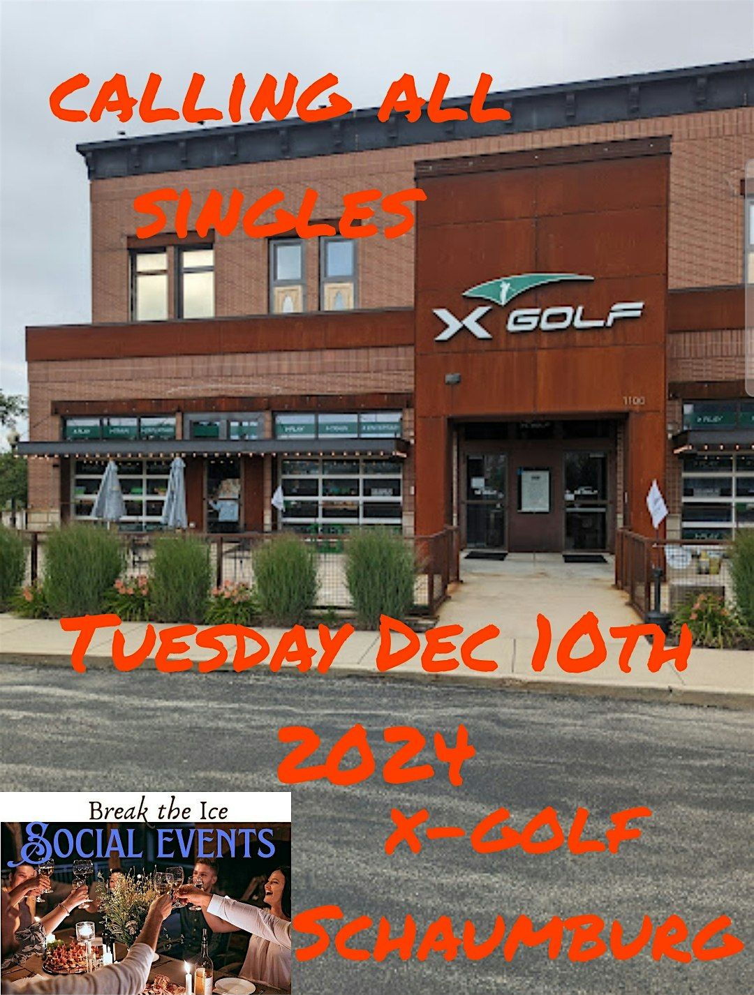 Calling All Singles X-Golf Schaumburg