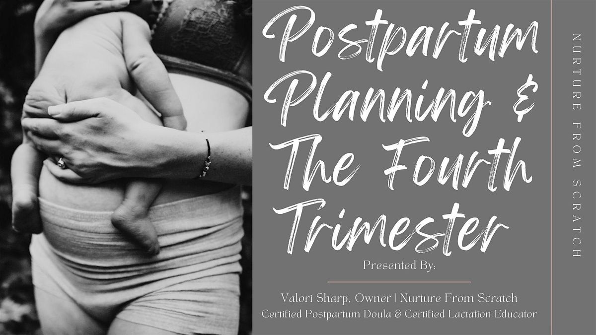Postpartum Planning & The Fourth Trimester: 3-week Series