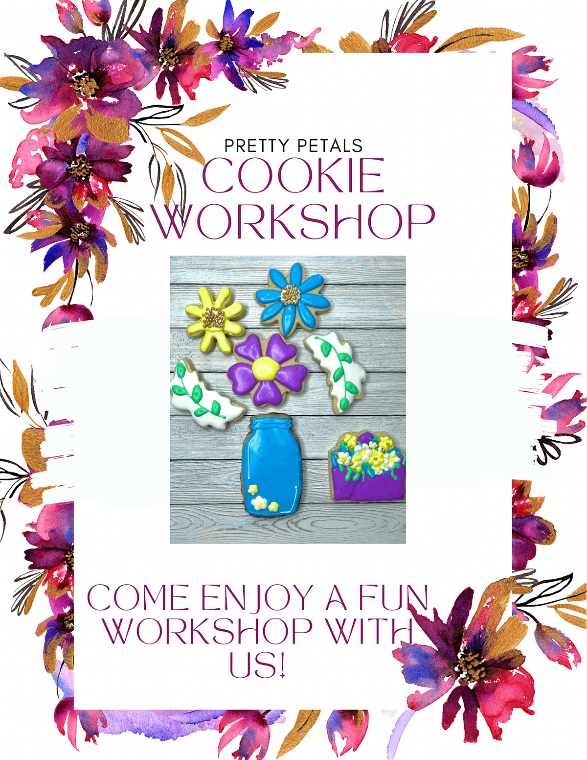 Pretty Petals: Cookie Decorating Workshop