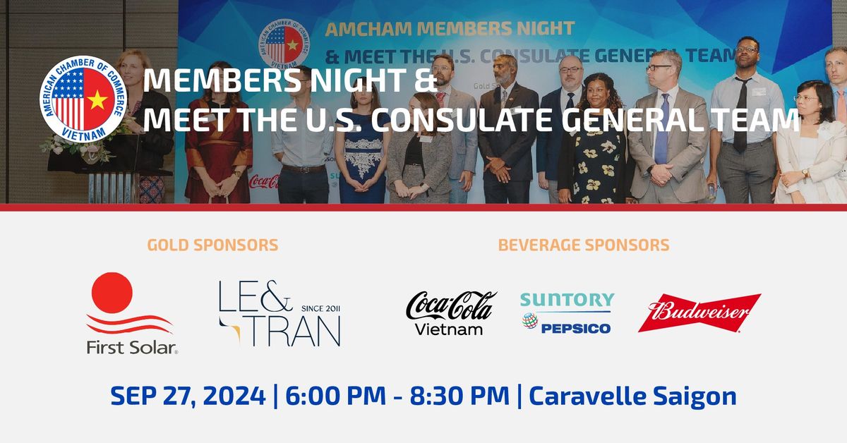 Members Night & Meet the U.S. Consulate General Team