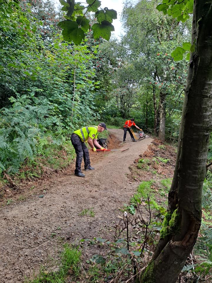 MTB Dig-day at Dalby Forest with SingletrAction