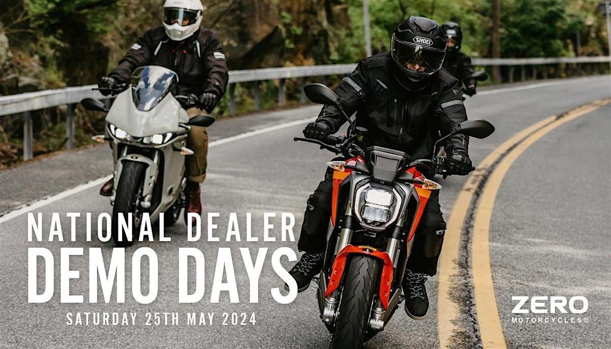 Zero Motorcycles National Dealer Demo Days - Wheels Peterborough