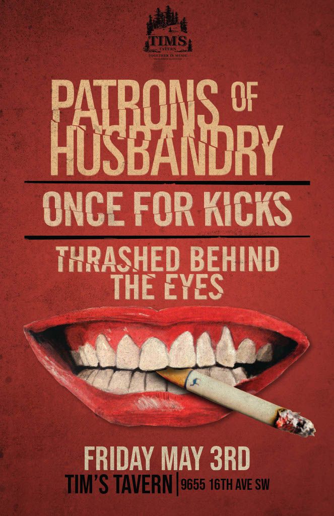 Patrons of Husbandry \/\/ Once For Kicks \/\/ Thrashed Behind The Eyes