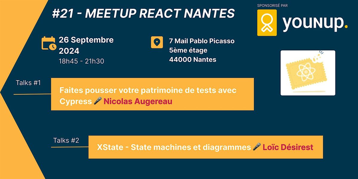 #21 - Meetup React Nantes x Younup