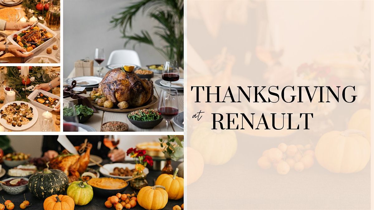 Thanksgiving at Renault Winery & Resort