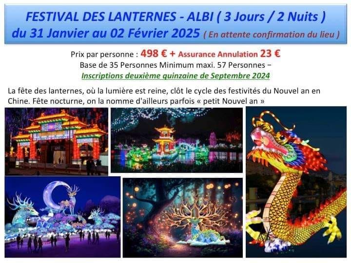 FESTIVAL DES LANTERNES A ALBI