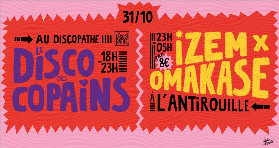 Omakase x Izem x Le Disco Des Copains 