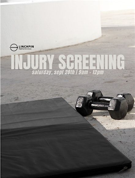 Injury Screening from LINCHPIN