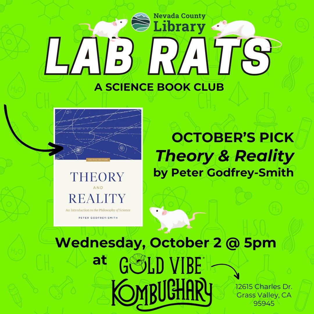 Lab Rats Book Club @ Gold Vibe Kombuchary