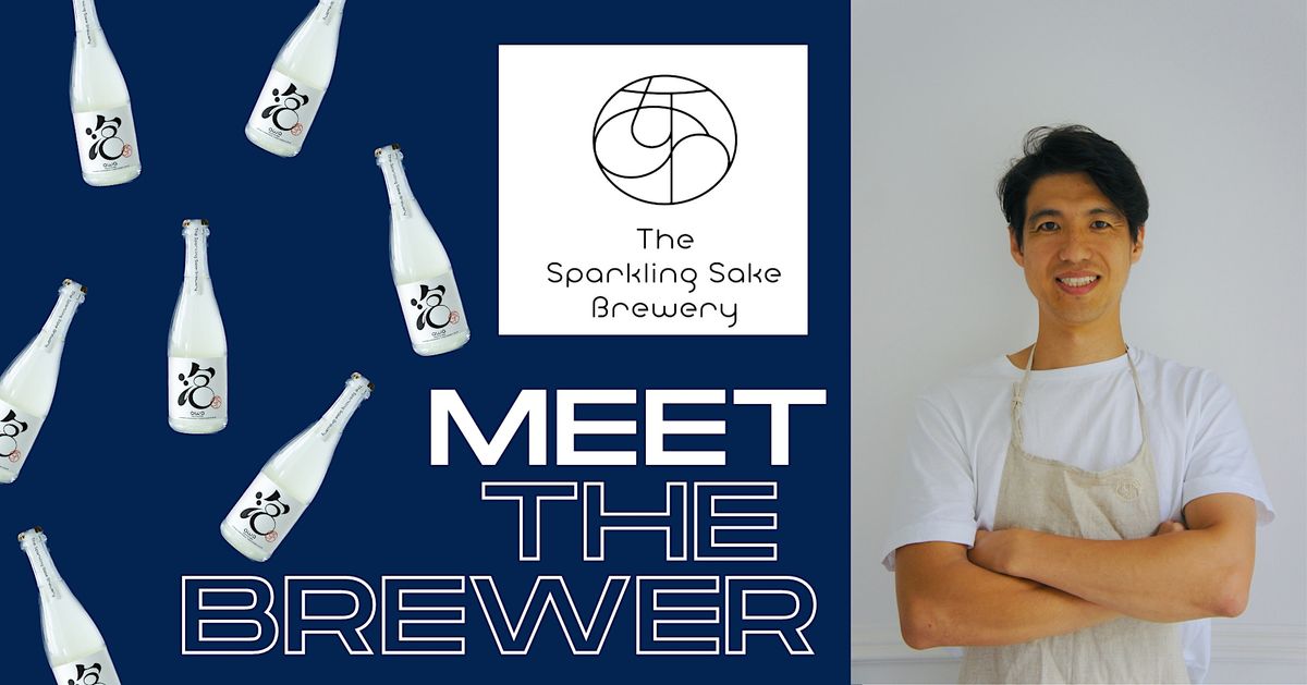 Meet the Brewer Naoki Toyota, from The Sparkling Sake Brewery, SAKE