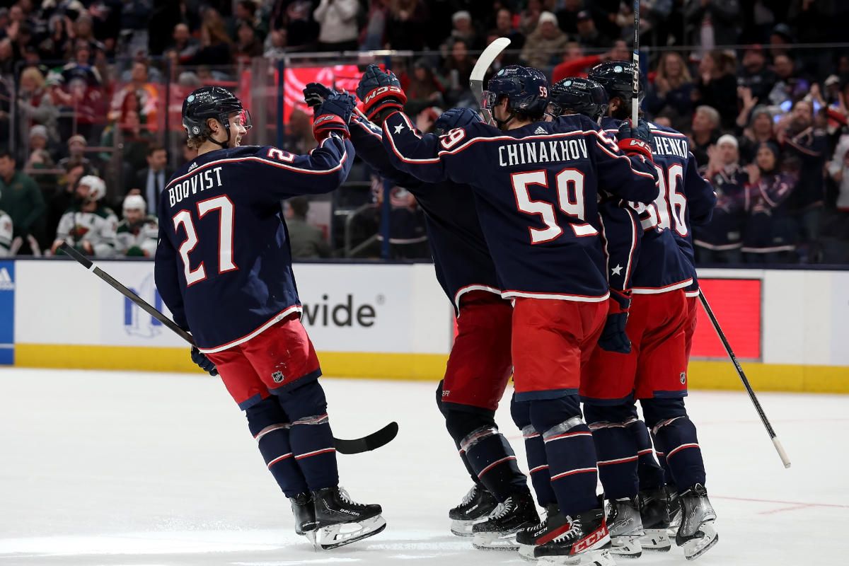 Anaheim Ducks at Columbus Blue Jackets at Nationwide Arena