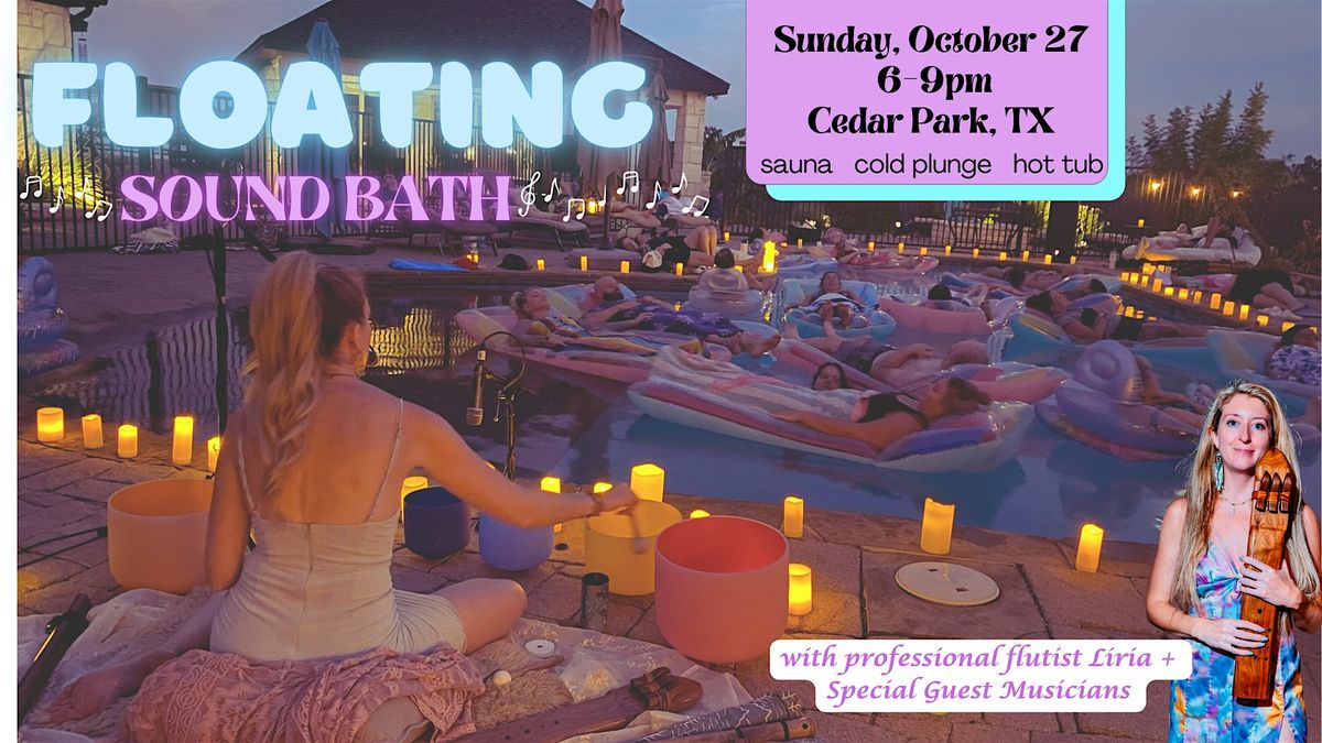 Floating Sound Bath + Cacao Ceremony with Multiple Sound Healers