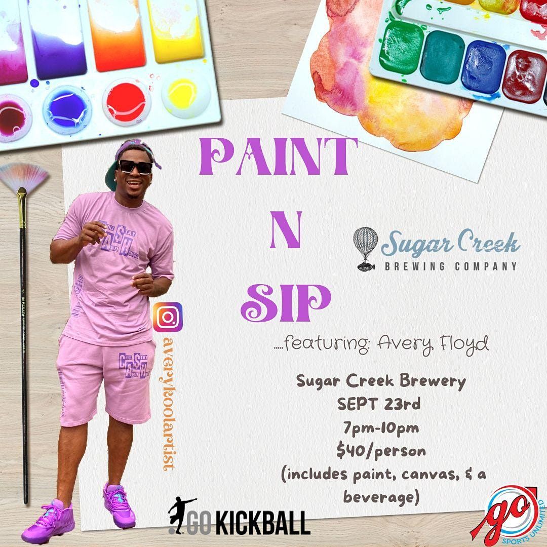 Paint - N - Sip featuring Avery Floyd