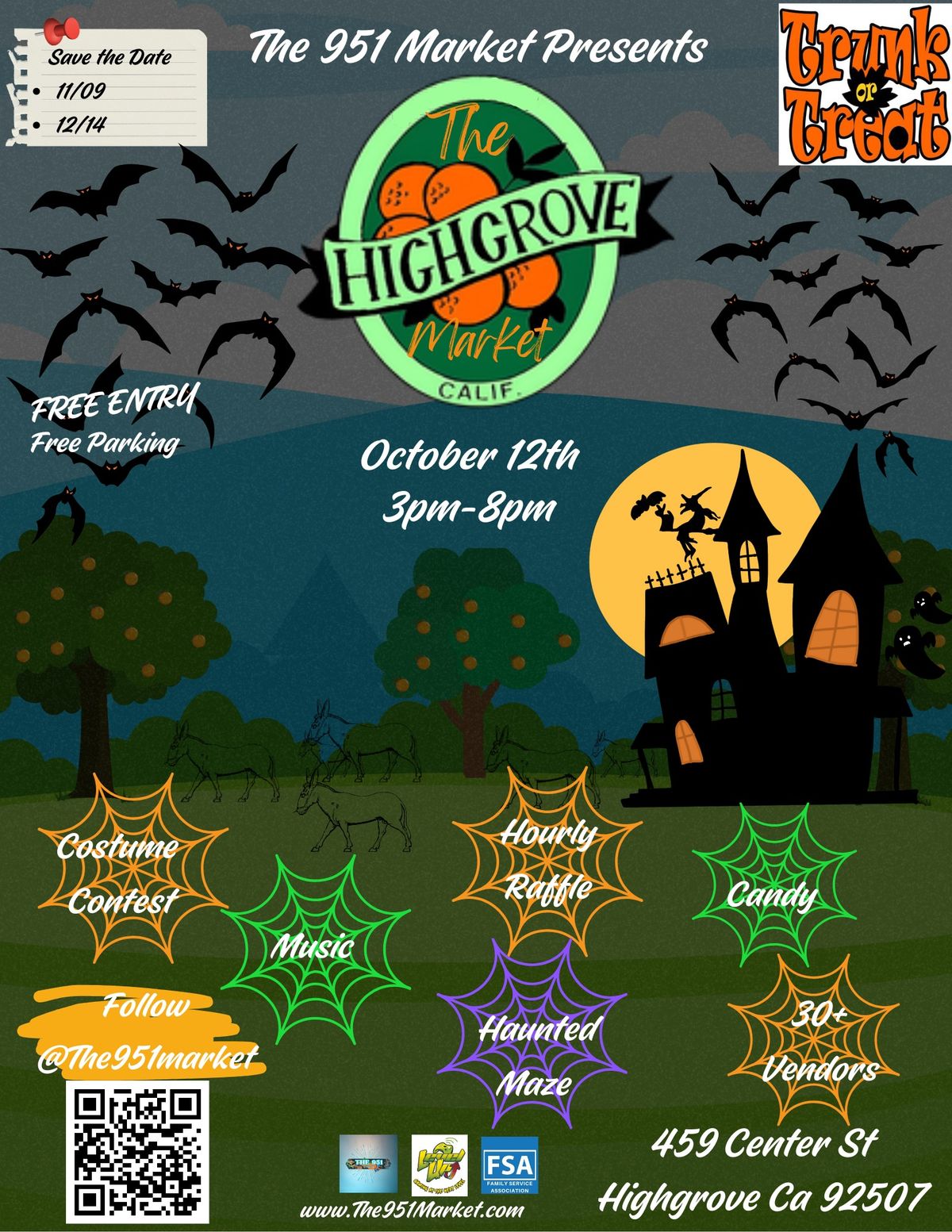 Highgrove Market- Trunk or Treat 