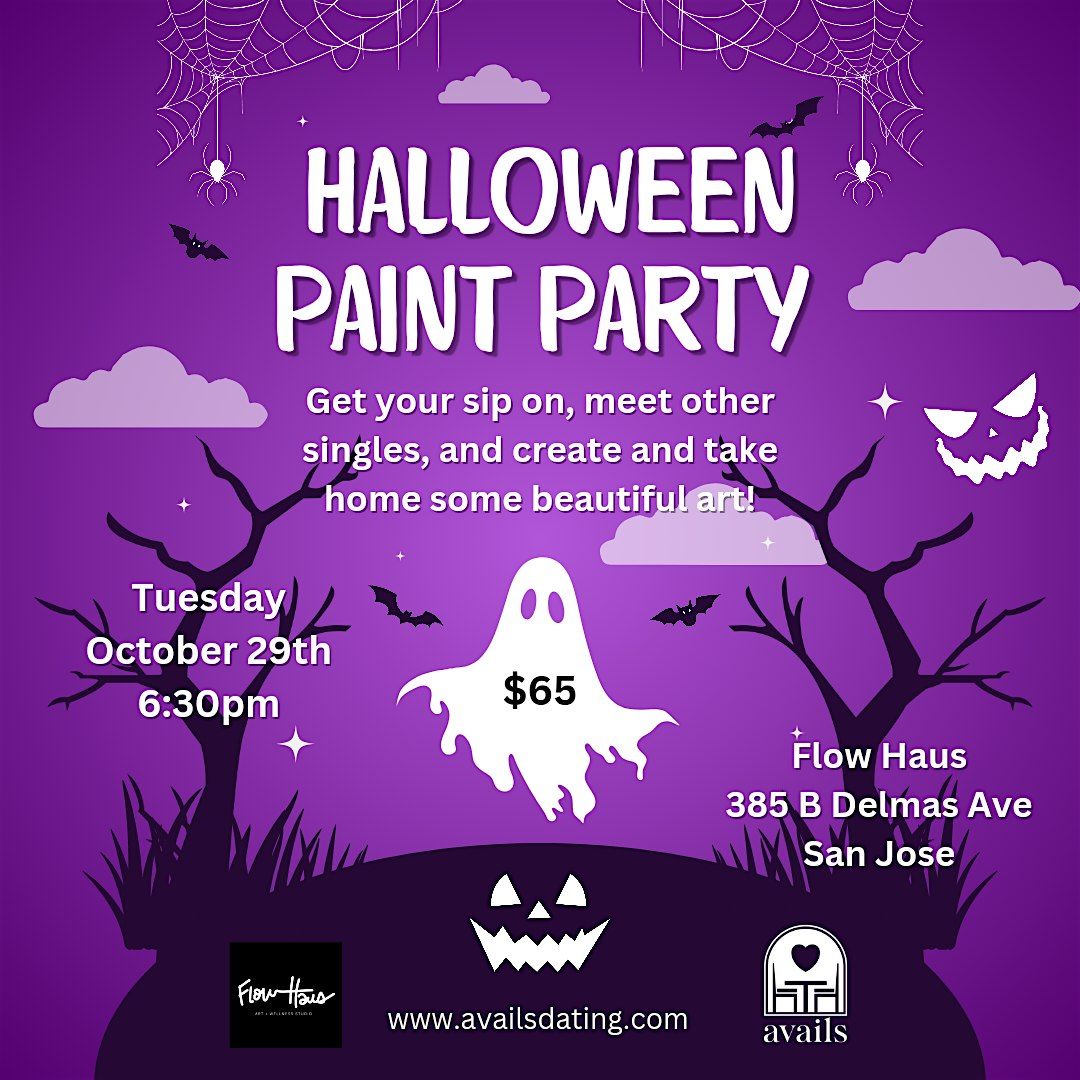 Singles Halloween Paint Night