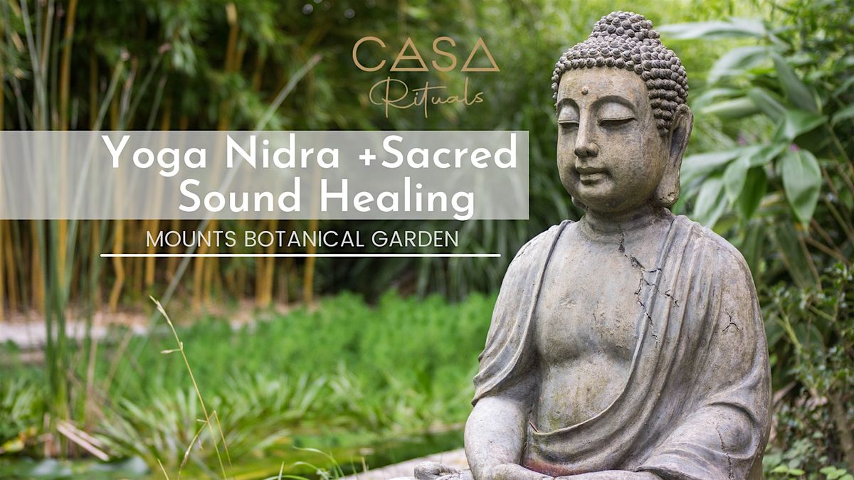 Garden Sunday with Sacred Gongbath and Yoga Nidra