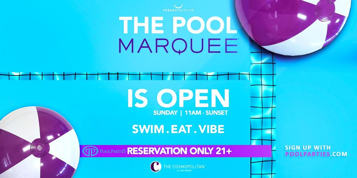 Sunday Party at The Pool Marquee Las Vegas